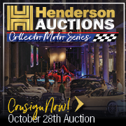  Henderson Auctions Motor Series | Collector Motor Series | 28 Oct 2023 SQ