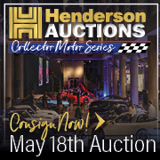  Henderson Auctions Motor Series | Collector Motor Series | 18 May 2024 SQ