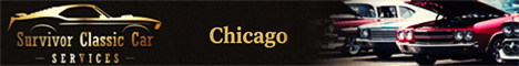 Survivor Classic Car Services (Chicago) 468 x 60 (Live Client)