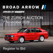 Broad Arrow  Zurich Auction 7th November 2026 180 