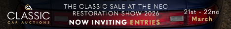 CCA | NEC Classic Car & Restoration March 2026 468 (Live Client)