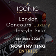 Iconic Auctioneers | London Concours Auction | 5th June 2024