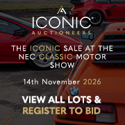 Iconic Iconic Sale NEC November 2026 180 (Live Client)