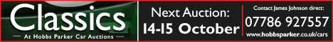 Hobbs Parker Car Auctions LLP | Oct 2026 468 (Live CLient)